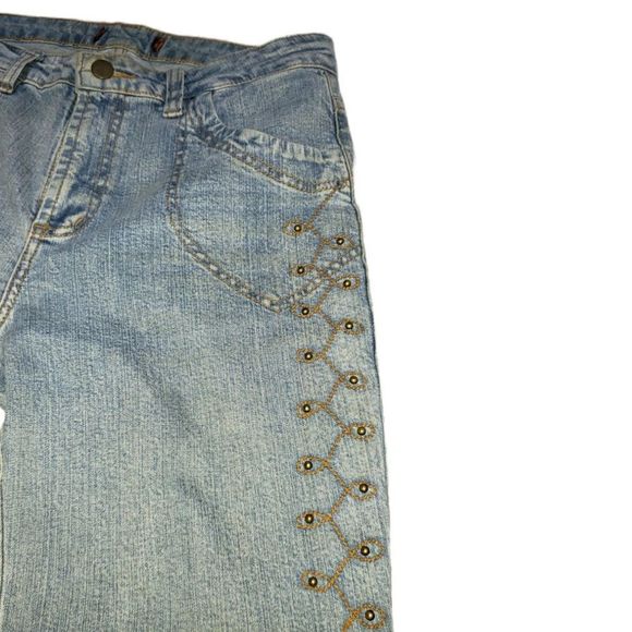 SANTANA Jeans Eruption Light Acid Wash from Brazil Size 42 - Picture 8 of 8